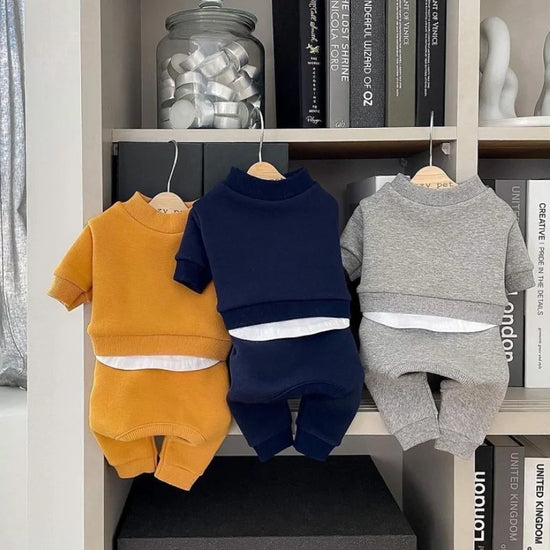 Warm Soft Dog Jumpsuits