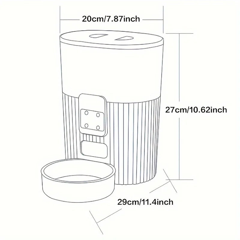 PAPIFEED cat, dog automatic feeder