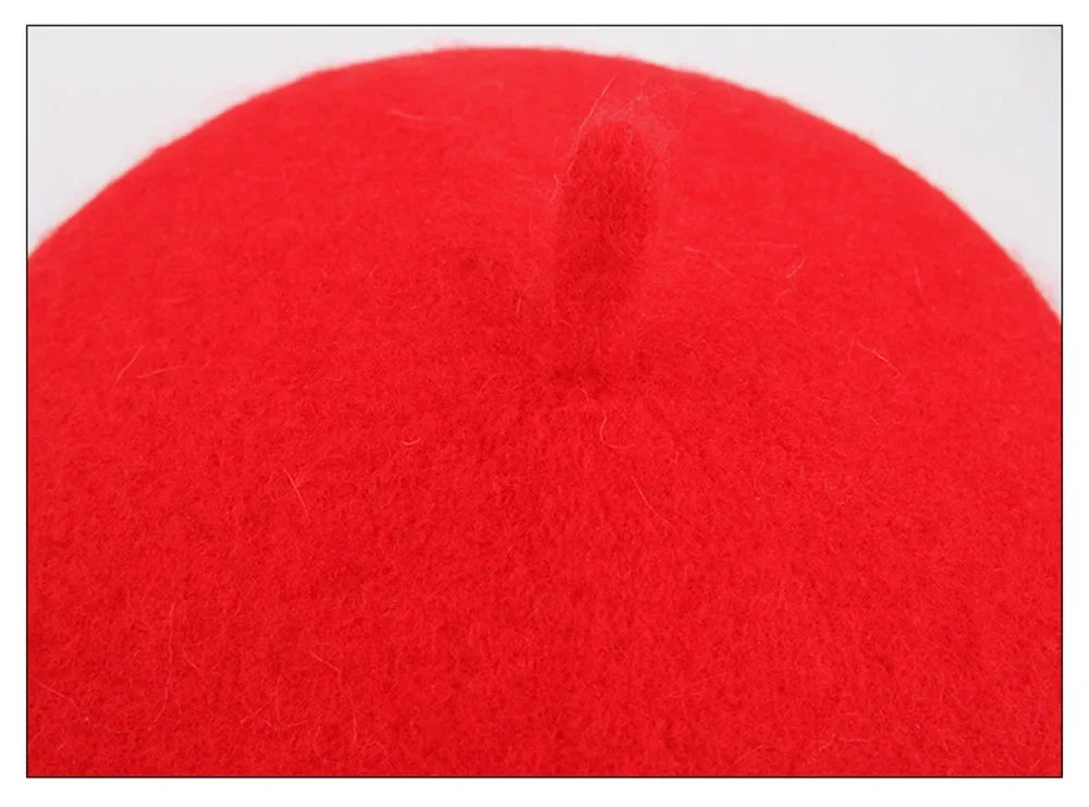 Dog Beret Hat Wool