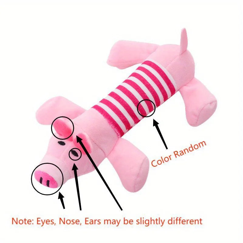Pig Elephant Design Dog Toys