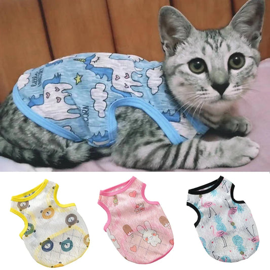Sunscreen Clothes for Cats Summer