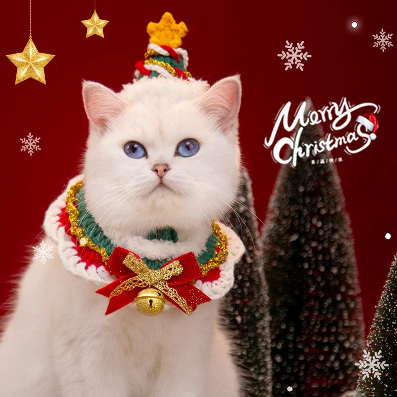 Dog Cat Christmas Costume