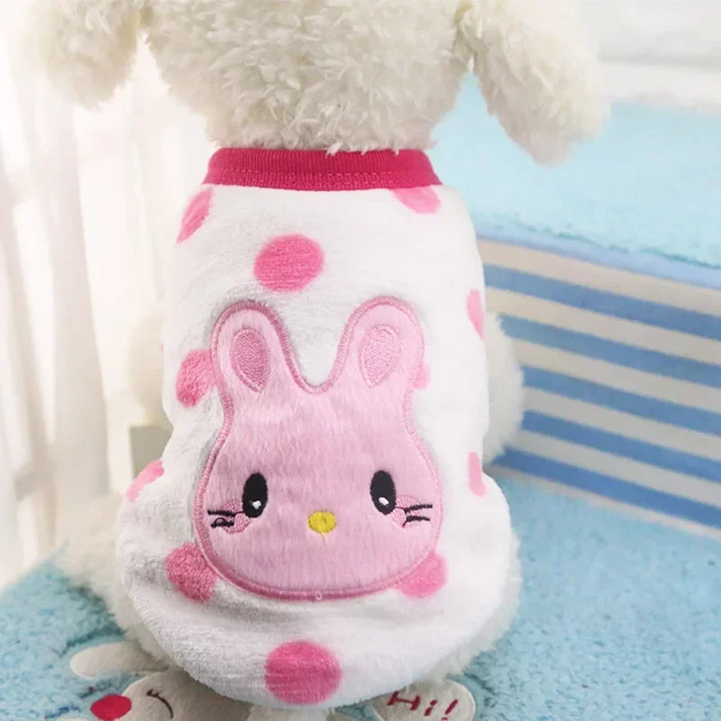 Fleece Dog Clothes Small Dog Vest  Shirt