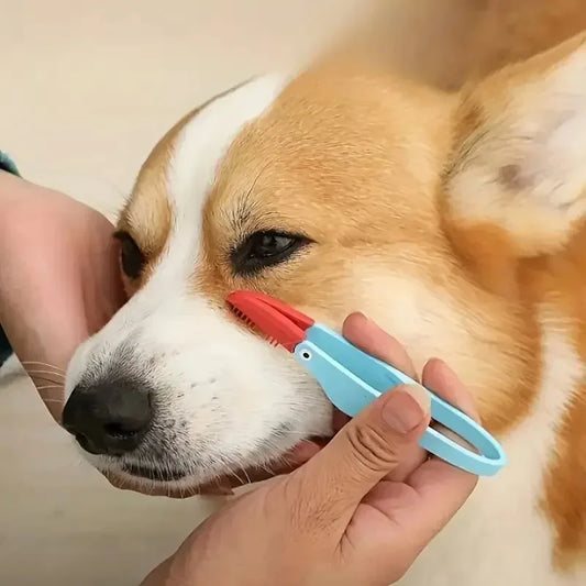 1PC Soft Silicon Cat Dog Pet Tear Brush