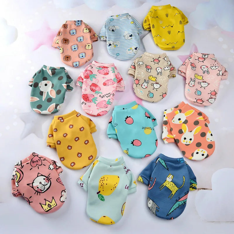 Christmas Small Dog Hoodie Coat