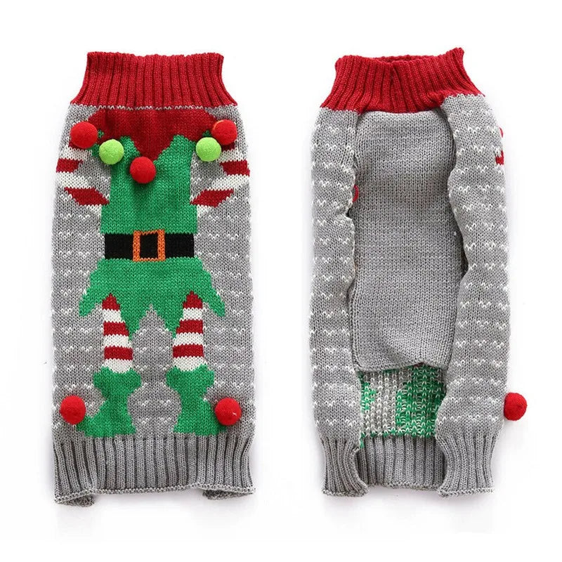 Dog Sweater Christmas Winter Warm