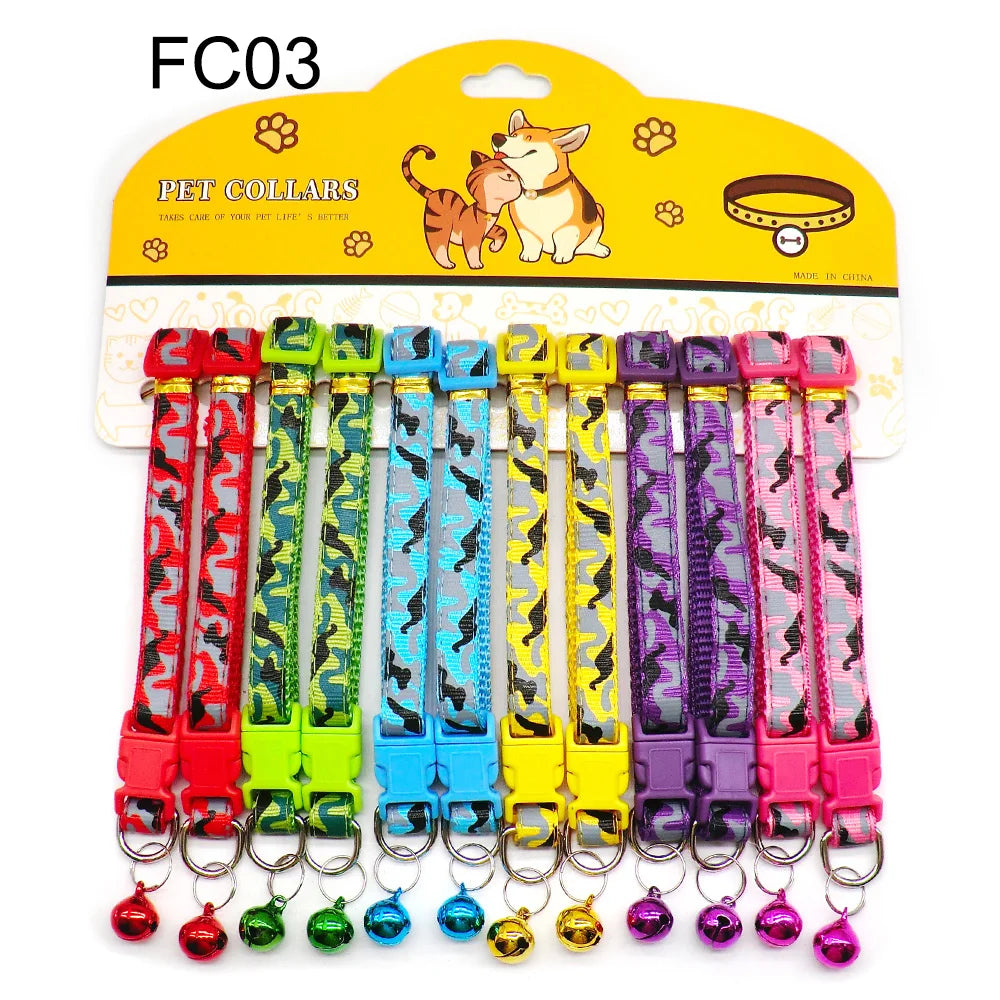 12Pcs Mix Color Anti-Lost Collars