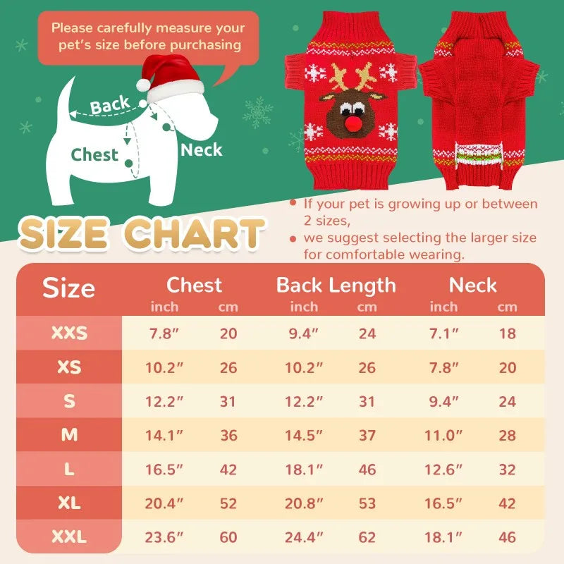 Dog Sweater Christmas