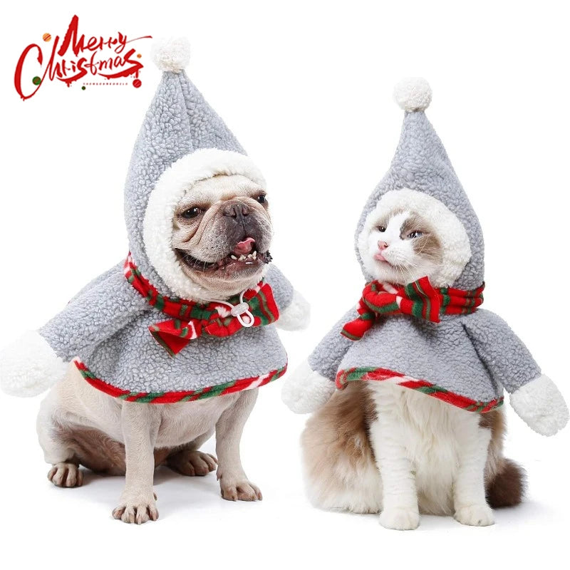 Christmas Snow Dog Costume