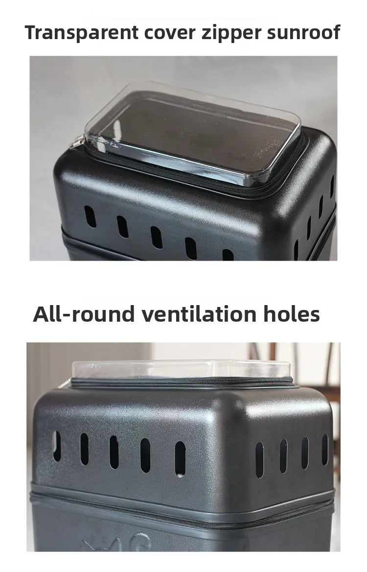 Large Pet Travel Carrier Rolling