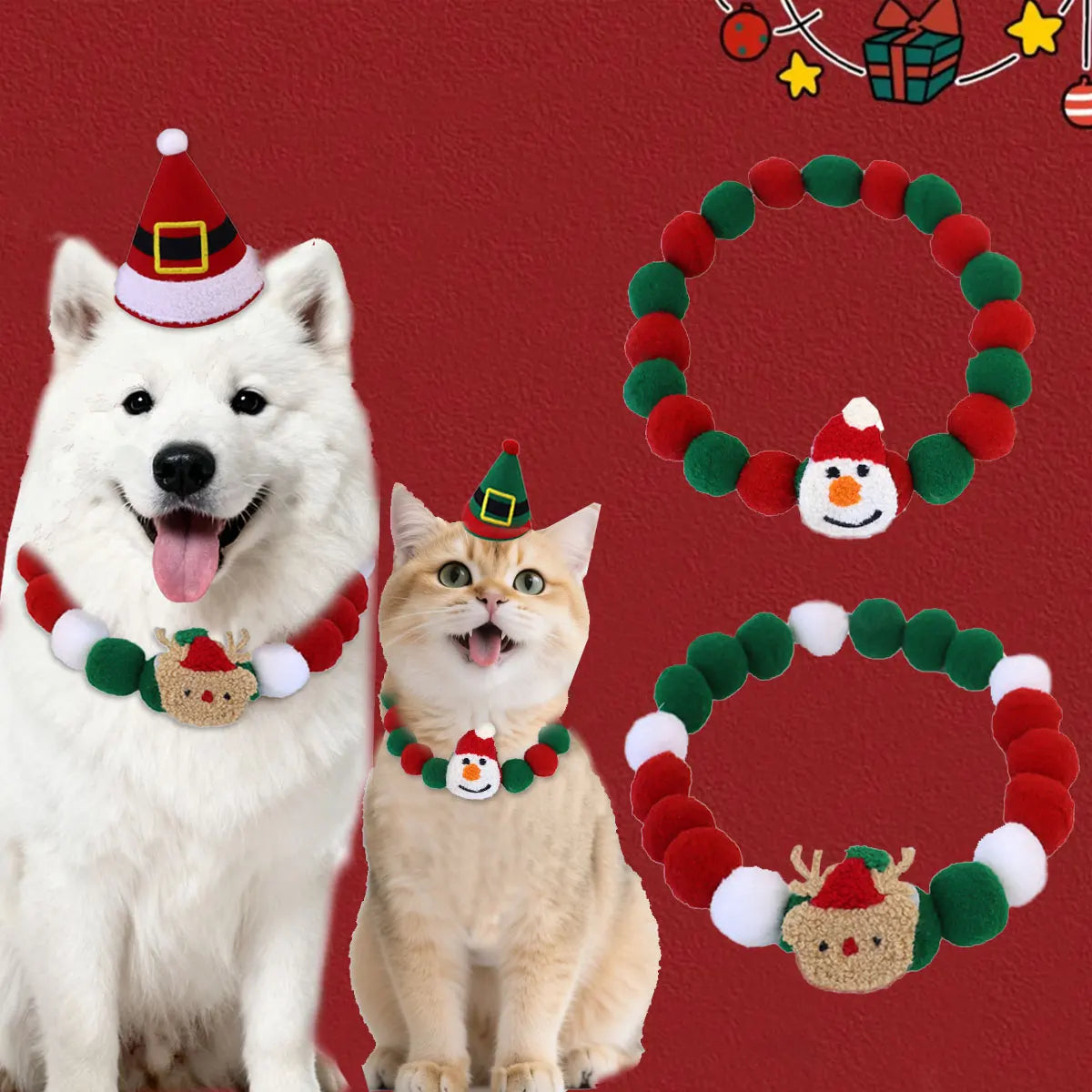 Christmas Pet Collars,