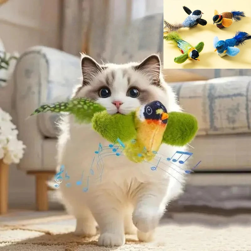 Indoor Interactive Birds Toy for Cat