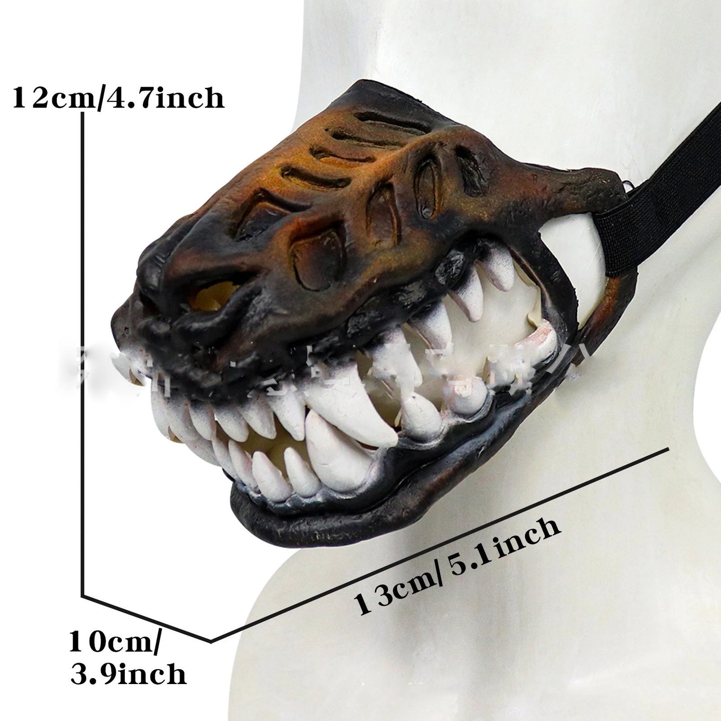 Dog Mouth Mask Padded Latex Rubber Muzzles
