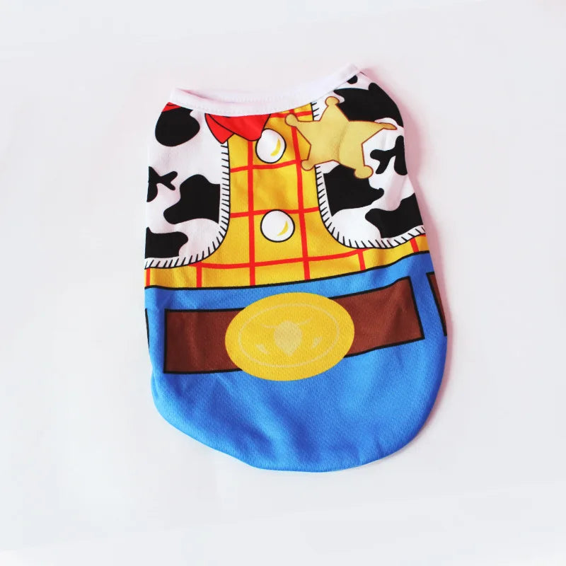 Sweet Print Sphynx Cat Clothes