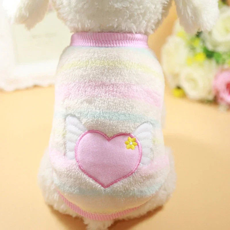 Fleece Dog Clothes Small Dog Vest  Shirt