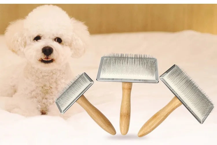 Dog/Cat Comb Solid Wood Brush