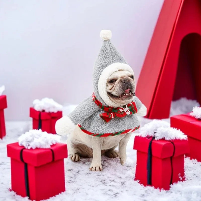 Christmas Snow Dog Costume