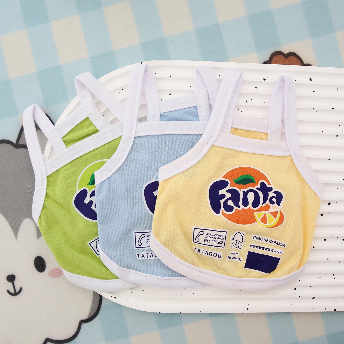 spring/summer cat and dog vest
