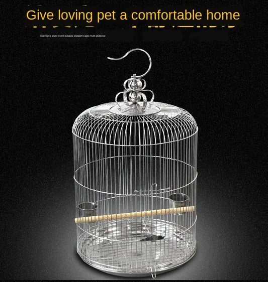 large round Steel Bird Cage