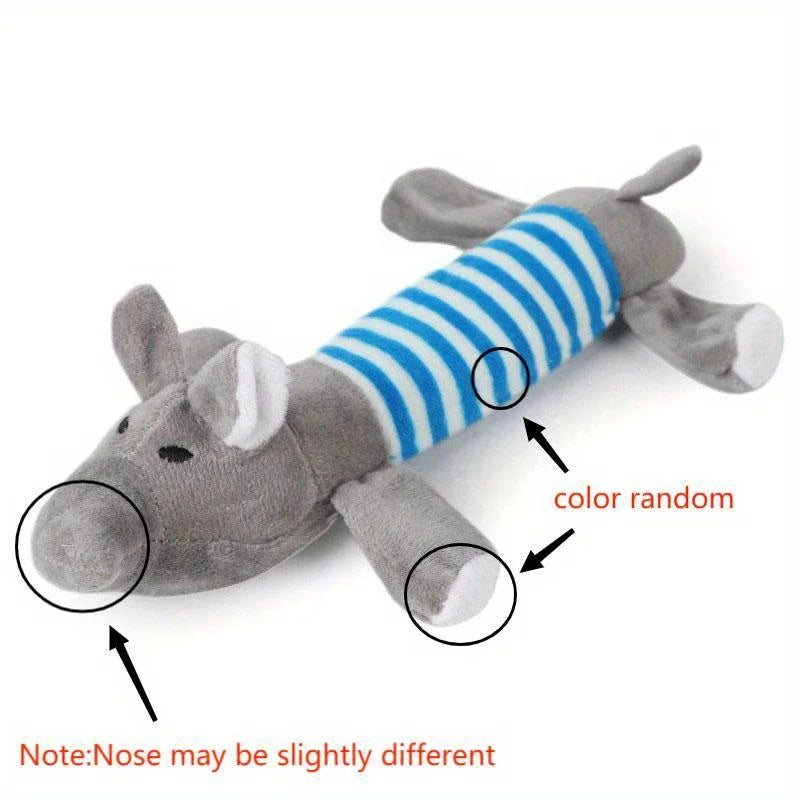 Pig Elephant Design Dog Toys
