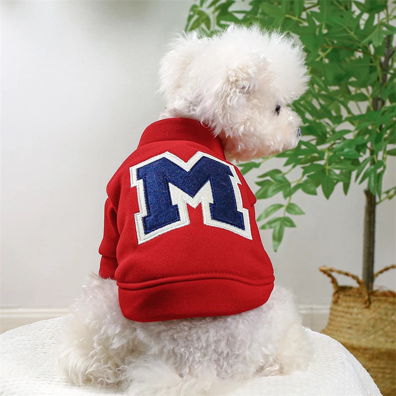 Personalized Letter Print Pet Dog Clothes