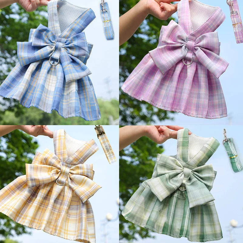 Bow Puppy Cat Dresses