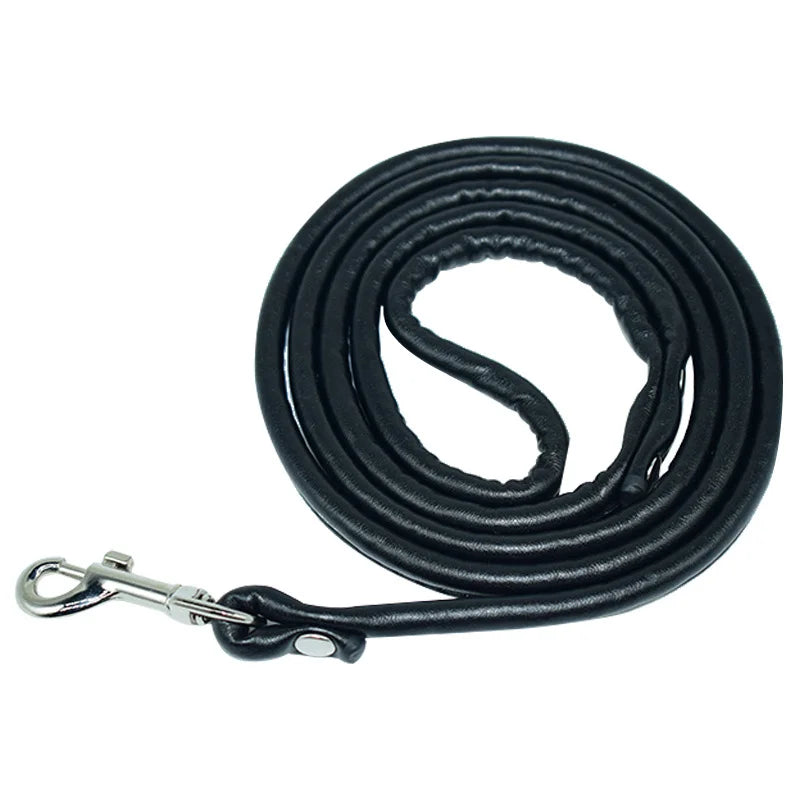 New Dog Leash PU Leather