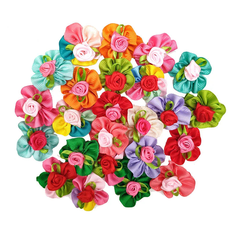 20pcs/lot Pet Dog Cat Hair Bows