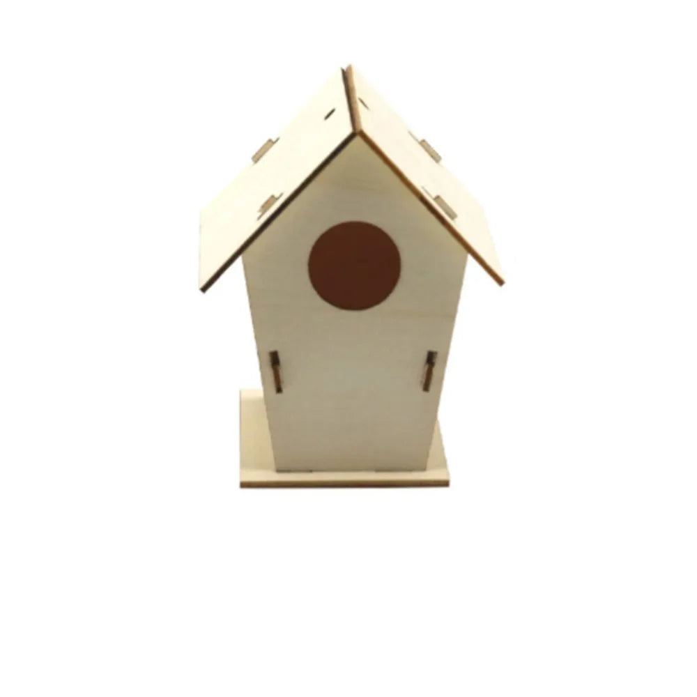 3pcs Home Crafts Wooden Bird Nest