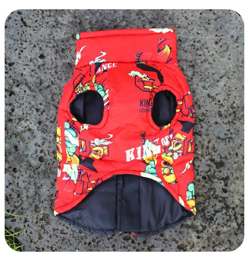 Fashion Big Dog Waterproof Jacket