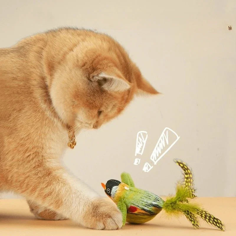 Indoor Interactive Birds Toy for Cat