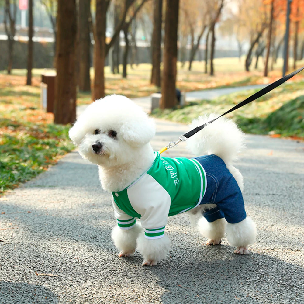 Dog Baseball Jumpsuit,