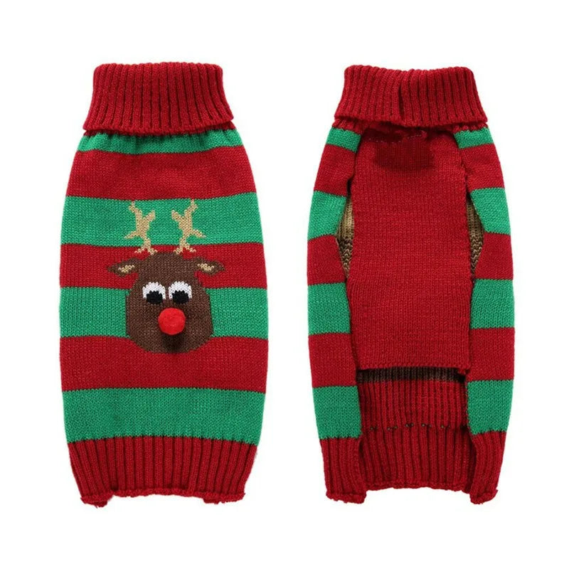 Dog Sweater Christmas Winter Warm