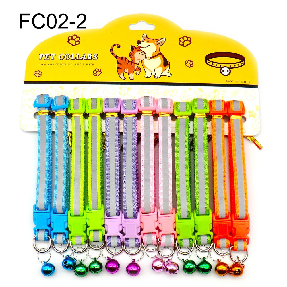 12Pcs Mix Color Anti-Lost Collars