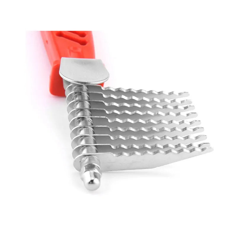 Pet Open Knot Comb Dematting Razor Rake Brush