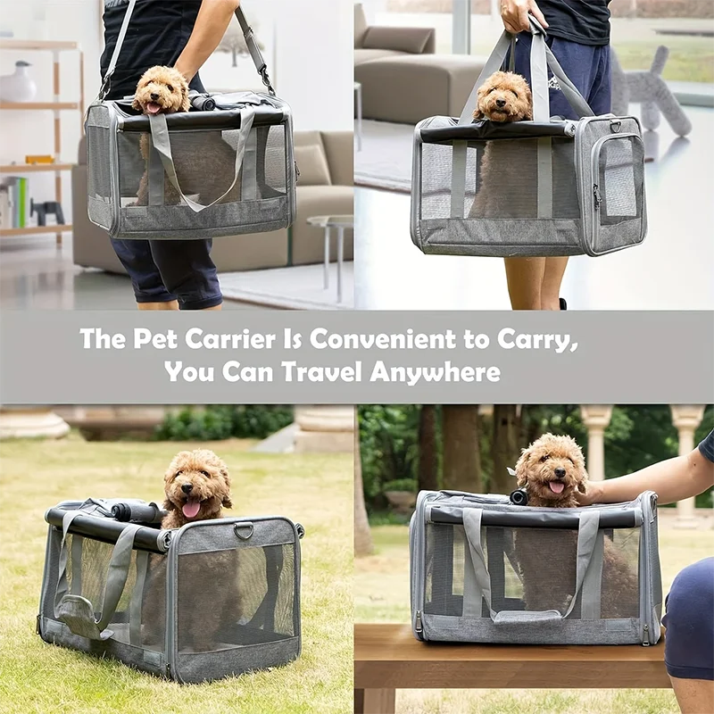 1pc Large Cat Portable Dog Carrier
