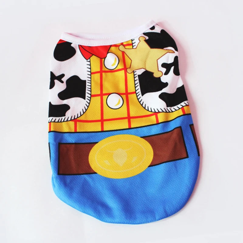 Sweet Print Sphynx Cat Clothes