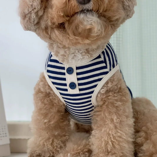 Pet Dog Striped Sweatshirt