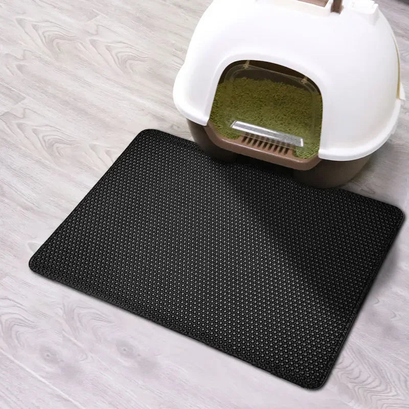 Double layer Cat Litter Mat