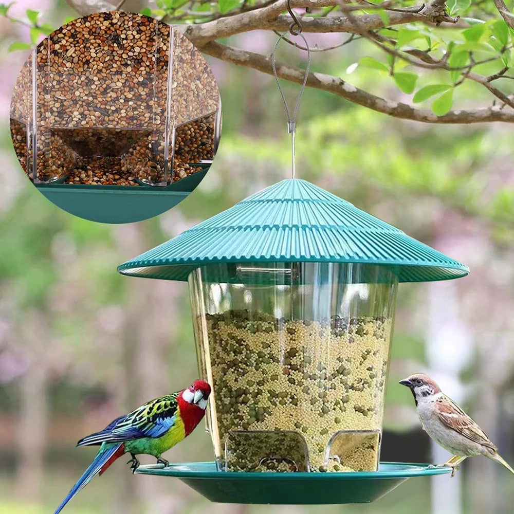 Window Wild Bird Feeder House