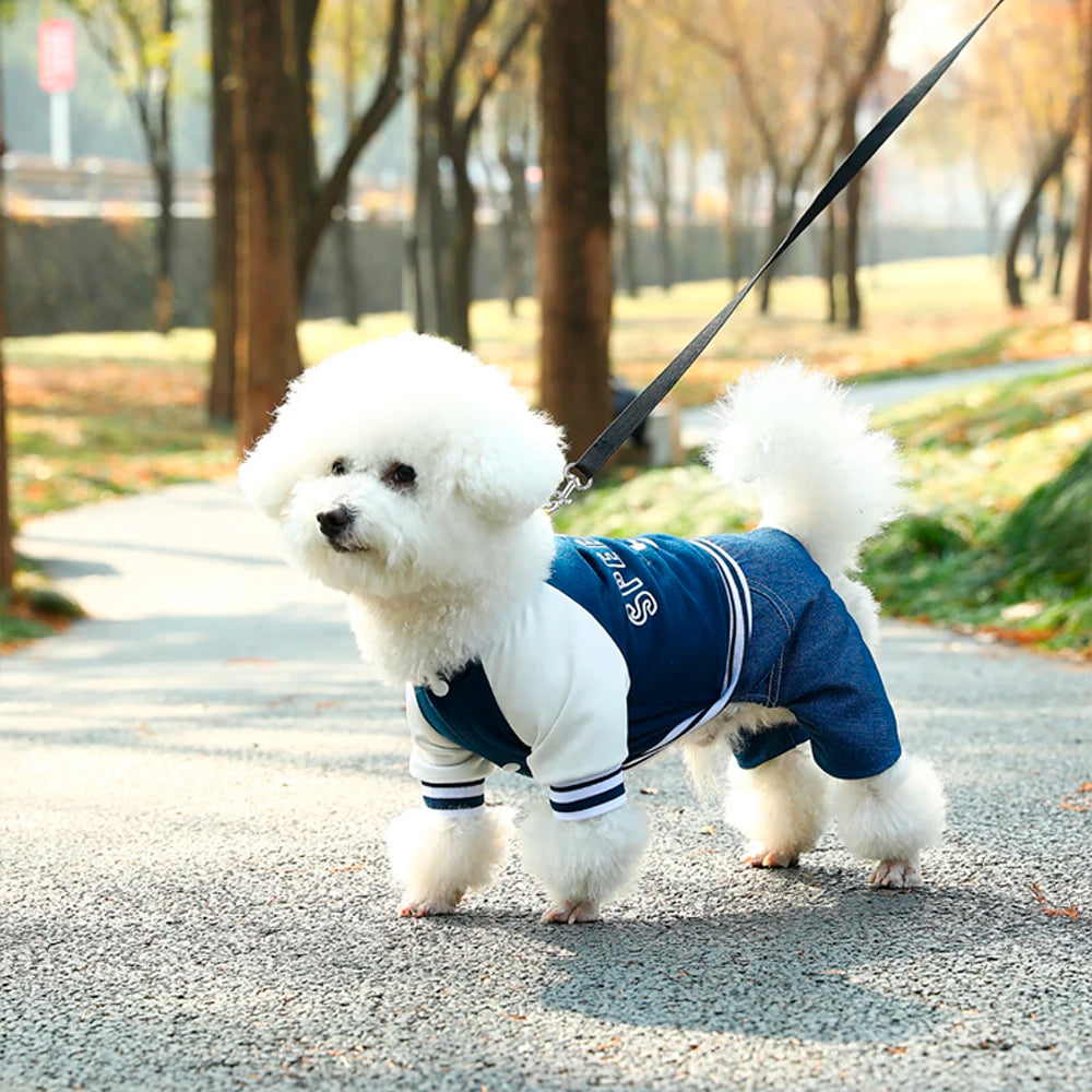 Dog Baseball Jumpsuit,