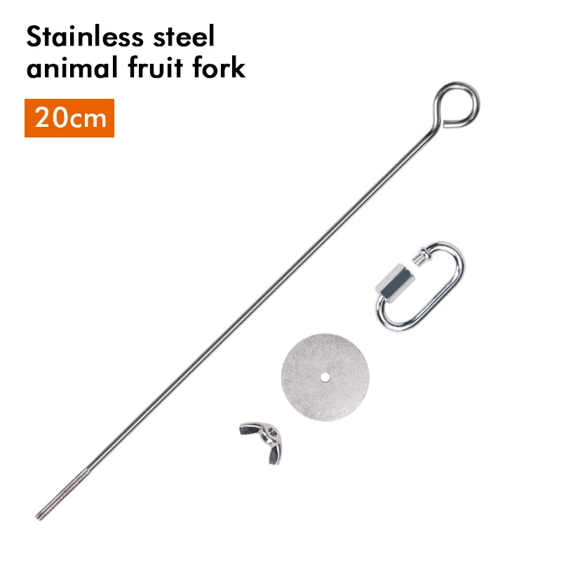 Parrot Stainless Steel Fruit Fork