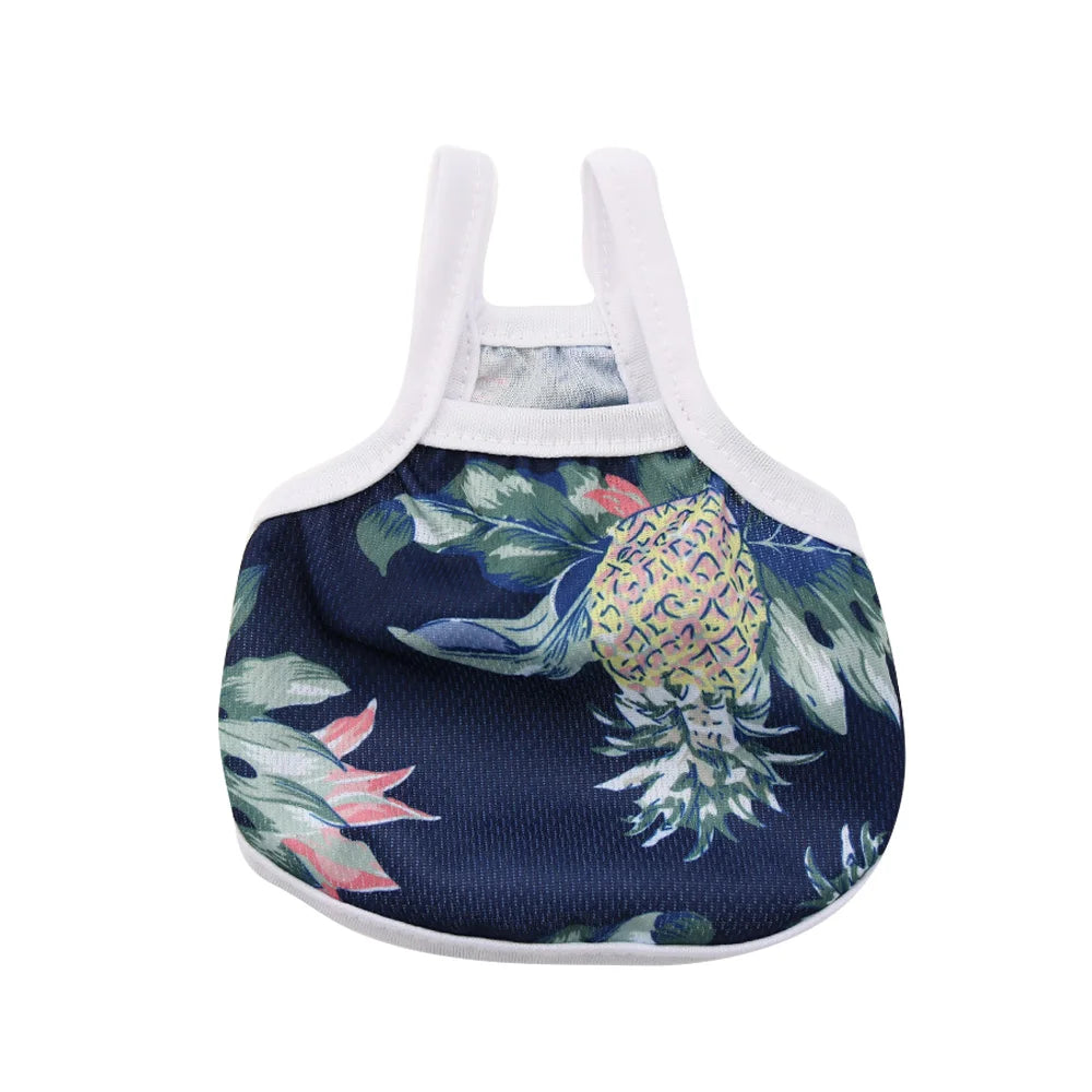 Cat and Dog Summer Clothing Hawaiian Style
