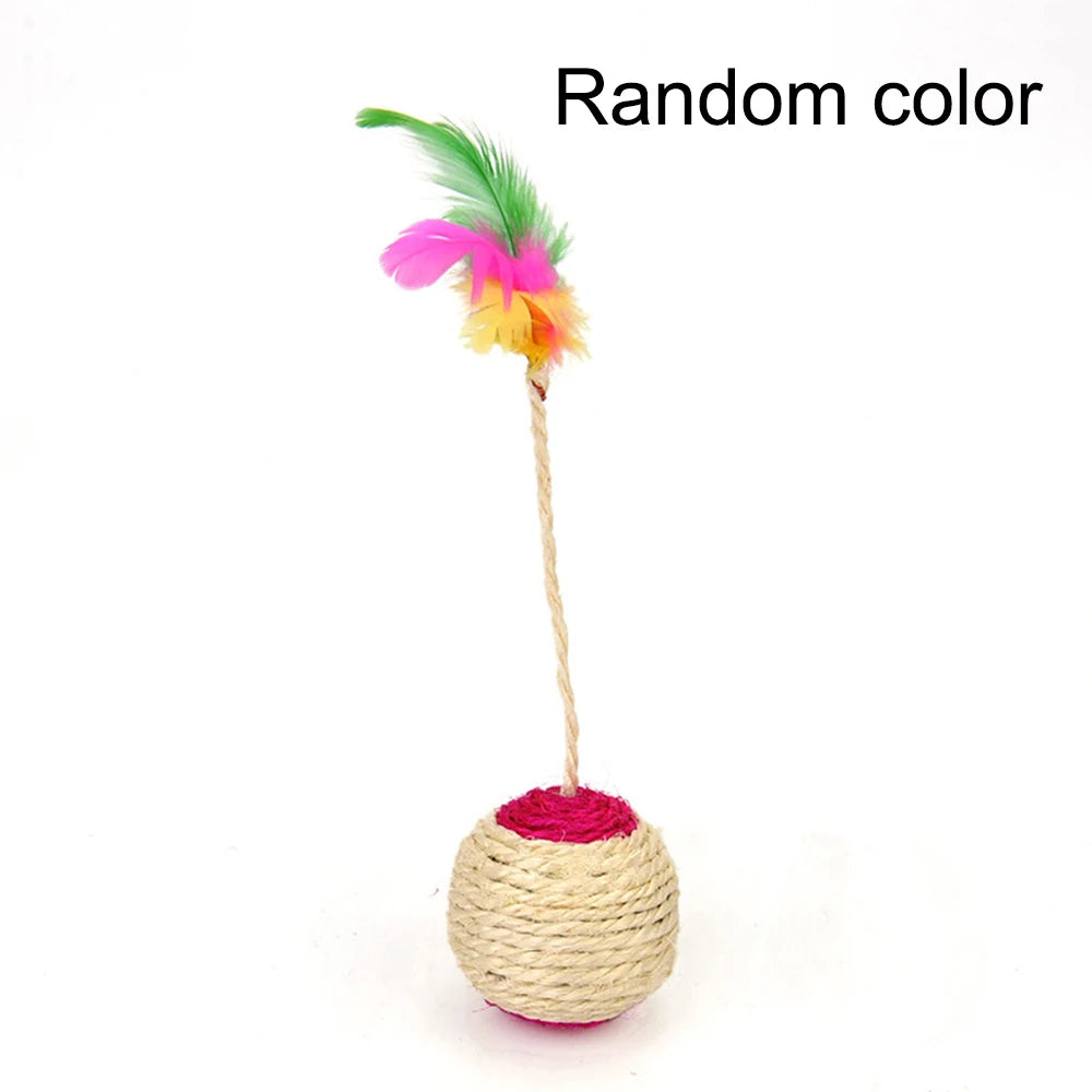 Colorful Feather Blanket Ball