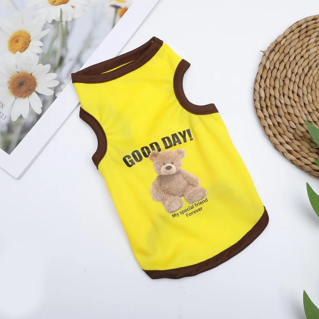 Cartoon Bear Dog Clothes