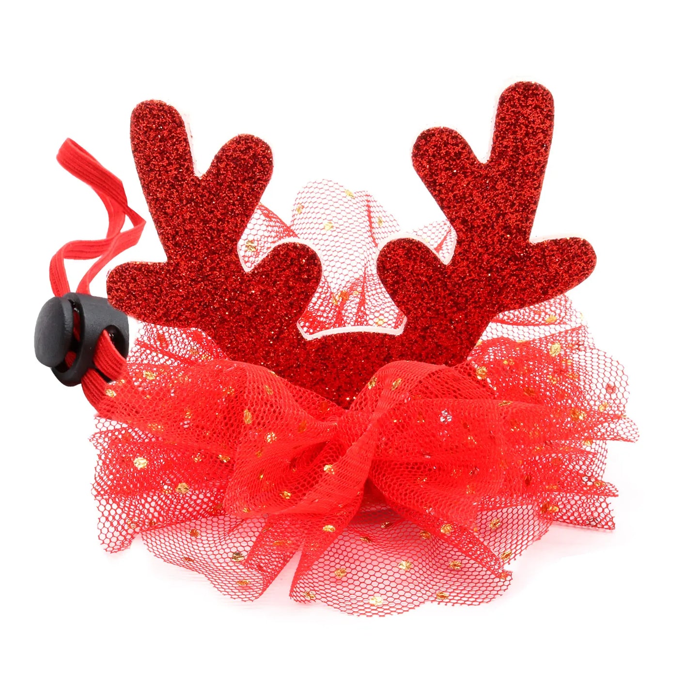 1PC Christmas Dog Caps With Elastic Bands