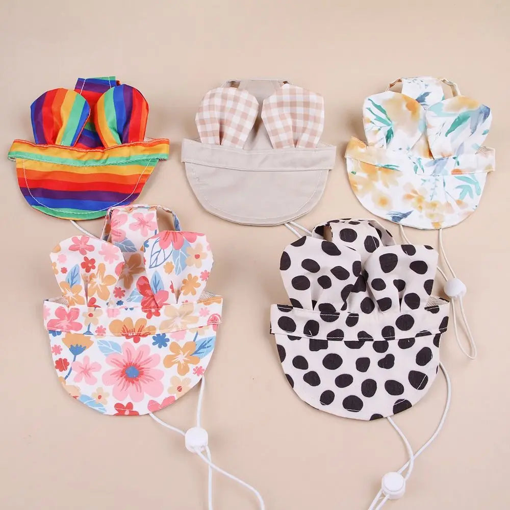 Pet Supplies With Ear Dog Sunscreen Hat