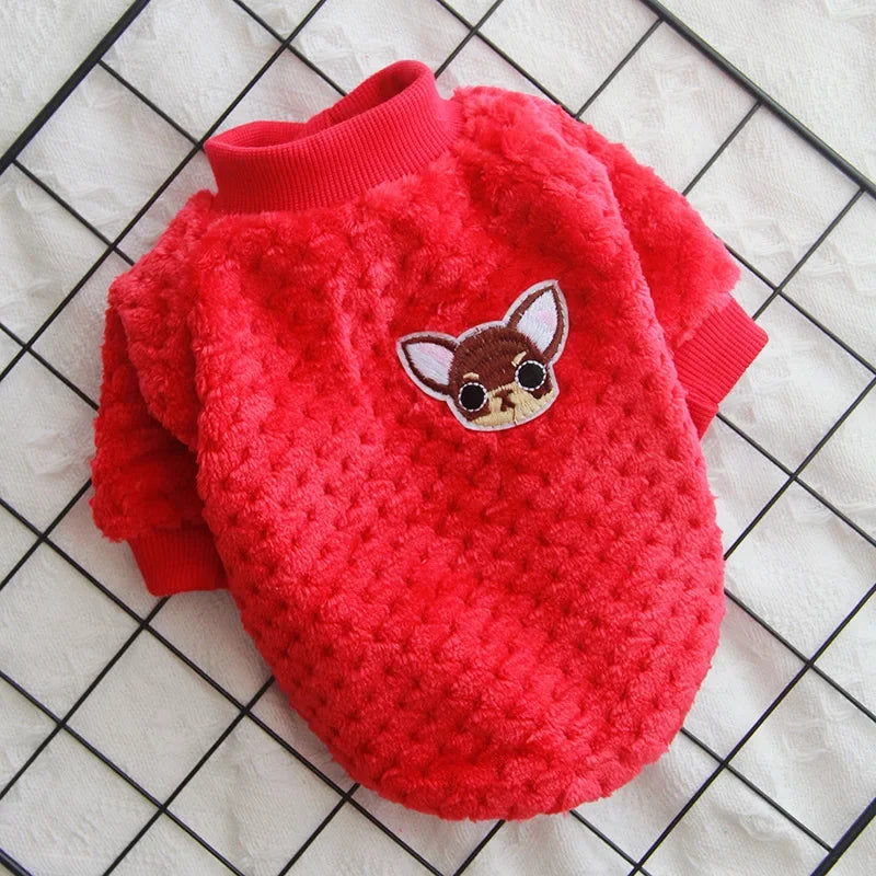 Fleece Pet Clothes Sweater