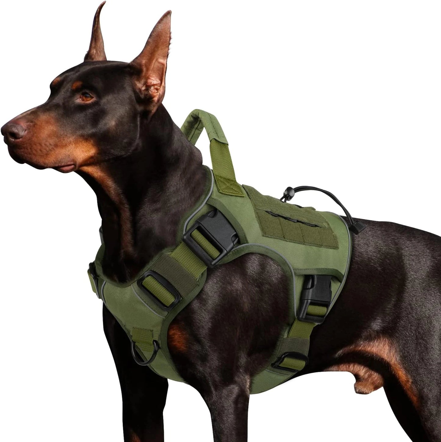 Adjustable No-Pull Tactical Dog Harness with Handle