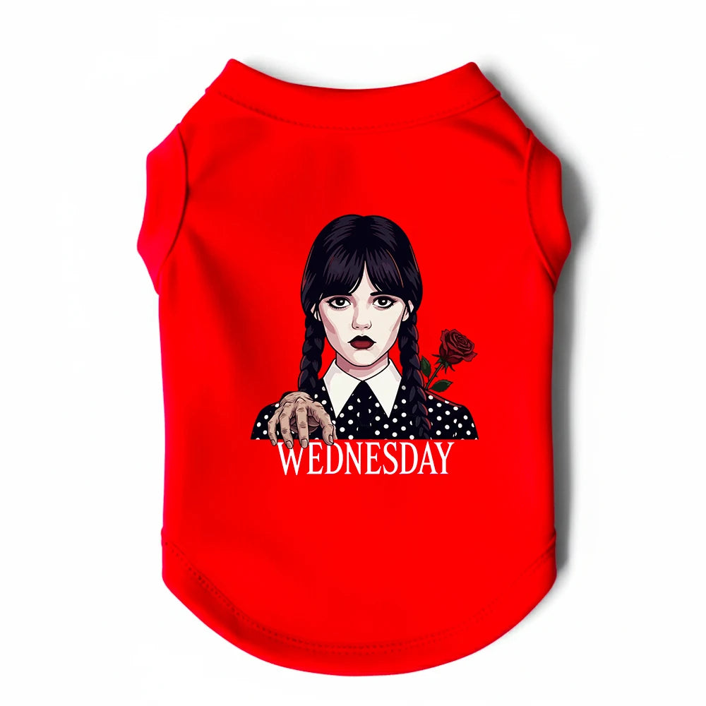 Pet Wednesday Summer Autumn Spring Clothes